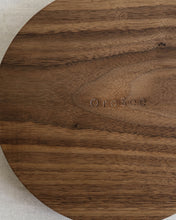 Load image into Gallery viewer, NAMU Walnut Round Cutting Board (9.2&quot;)
