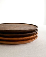 Load image into Gallery viewer, NAMU Carved Cherry Wood Plate / Tray (11.6&quot;)
