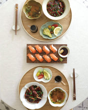 Load image into Gallery viewer, NAMU Walnut Sushi Serving Board (11&quot;)
