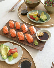 Load image into Gallery viewer, NAMU Walnut Sushi Serving Board (11&quot;)
