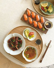 Load image into Gallery viewer, NAMU Walnut Sushi Serving Board (11&quot;)
