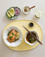 Load image into Gallery viewer, Wooden Serving Tray in Light Yellow
