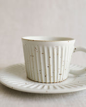 Load image into Gallery viewer, Coffee Cup &amp; Saucer in White (3&quot;)
