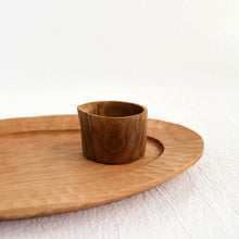 Load image into Gallery viewer, Teakwood Milk Jar Honey Cup
