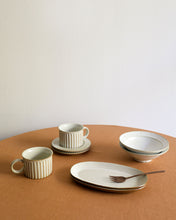 Load image into Gallery viewer, Coffee Cup &amp; Saucer in Natural (3.7&quot;)
