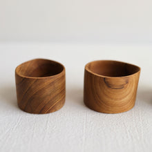 Load image into Gallery viewer, Teakwood Milk Jar Honey Cup
